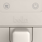 bella 4 Qt Slim Digital Air Fryer with EverGood™ Ceramic Nonstick Coating, 6 Preset Cooking Options, Oatmilk