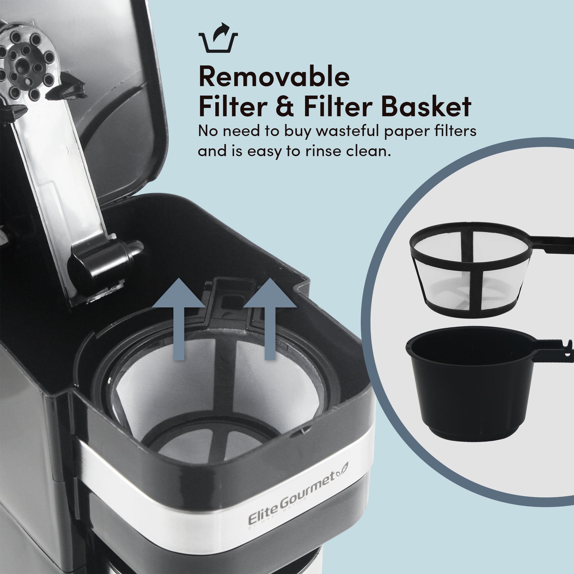 Elite Gourmet Single Serve Coffee Maker