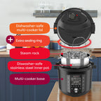 Instant Pot Pro 6-Quart Electric Pressure Cooker, 10-in-1 Slow Cooker, Rice/Grain Cooker, Steamer, Sauté, Sous Vide, Yogurt Maker, Sterilizer and Warmer